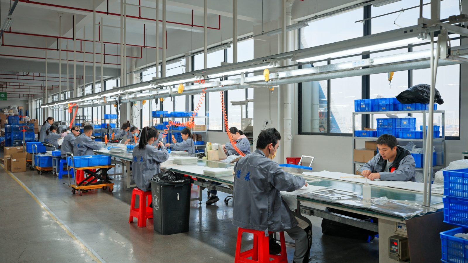 Assembly & inspection line