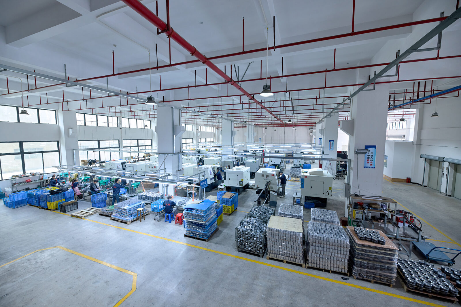 Full production hall